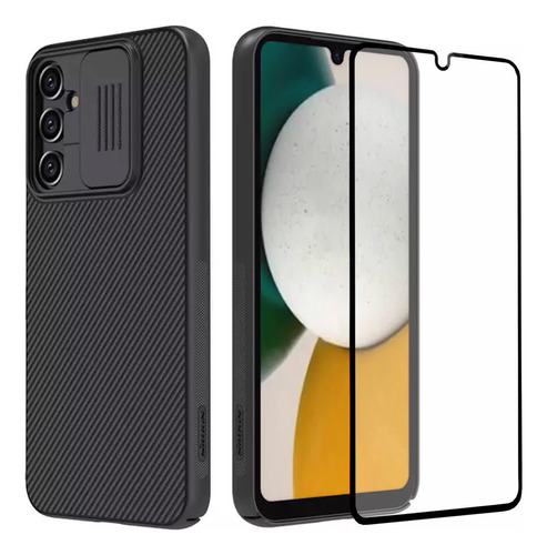 Case Nillkin Para Galaxy A34 5g Protector 360° + Mica Glass