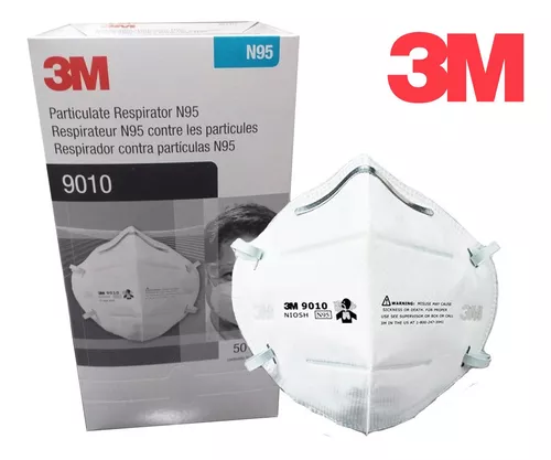 Respirador Plegable de Protección Respiratoria 3M™ 9820+BR, PFF-2(S), 100  Unidades/Caja