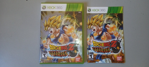 Dragonball Z Ultimate Tenkaichi  Original Xbox 360