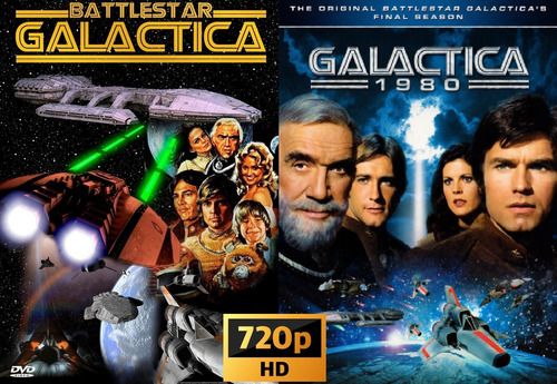 Battlestar Galactica 1978 - Galactica 1980 Series Completas