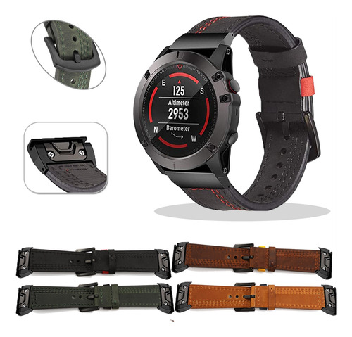 Para Garmin Fenix 5 5x Plus 6 6x Pro 3 Hr Reloj