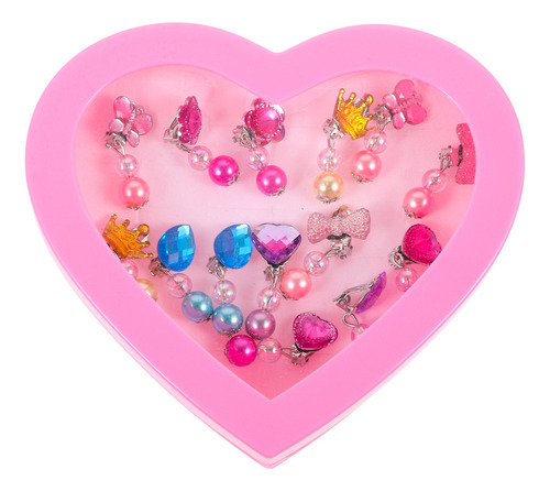 .. Adorables Pendientes Con Clip Para Niñas Con Diamantes