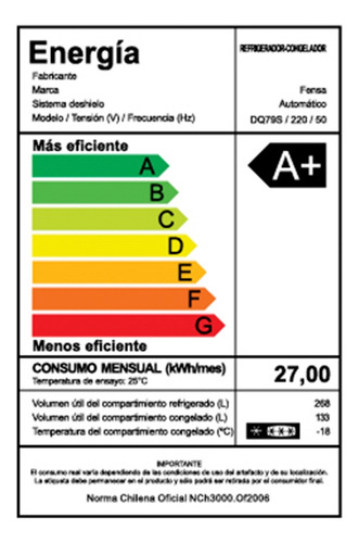 Refrigerador Fensa Dq79s 401l No Frost Multidoor Inverter