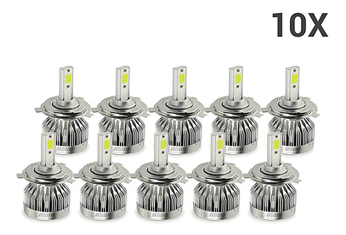 5 Pares Focos Led 2 Caras 30w C1 Luz Aux/principal H4 Osun