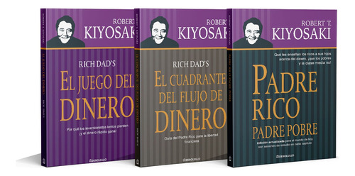 Colección Robert Kiyosaki: Padre Rico Cuadrante Juego Dinero