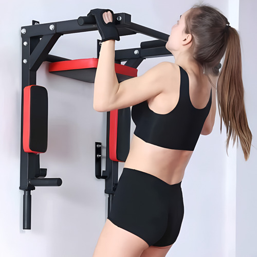 Barra Dominada Ejercicios Push Multifuncional Pared Gym 8en1