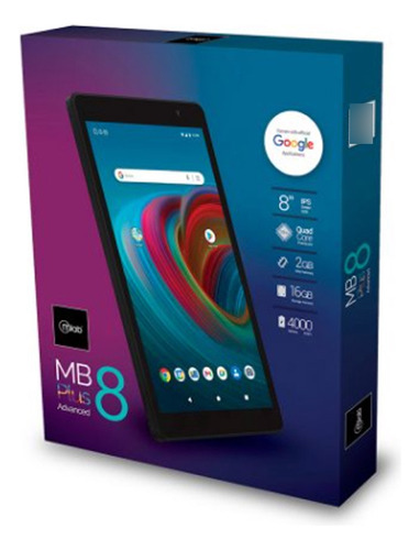 Imagen 4 de 4 de Tablet Mlab Mb8 Plus 16gb Rom 2gb Ram 8 Pulgadas Quad Core