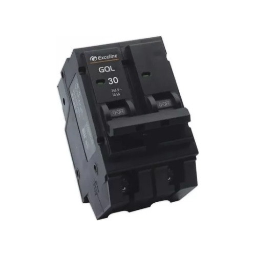 Breaker Para Empotrar 2x20 Exceline Interruptor Termomagnéti