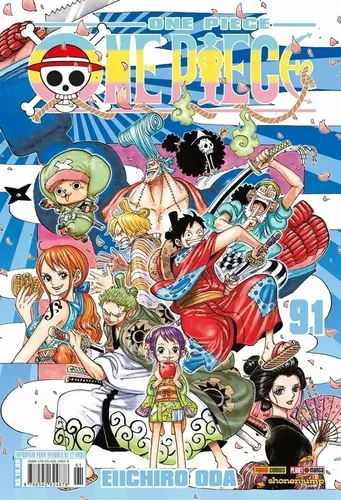 One piece vol. 91 - Oda, Eiichiro - Panini - Capa Mole | MercadoLivre