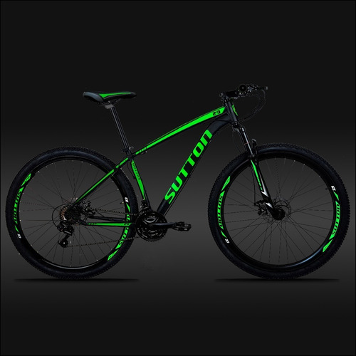 Imagem 3 de 7 de Bicicleta 29 Sutton Câmbio Shimano 21v Disc Hidráulico Gts