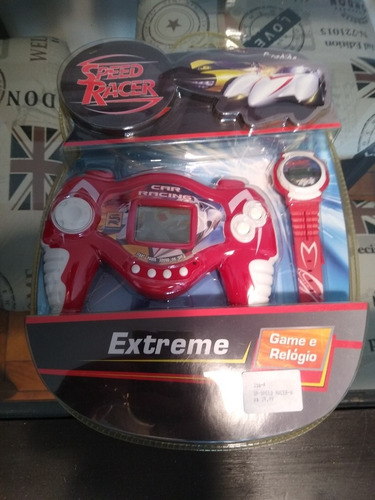 Brinquedo Jada Extreme Relógio E Game 
