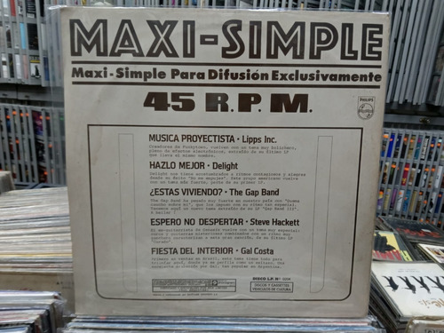 Maxi Simple 45 R.p.m Vinilo La Cueva Musical