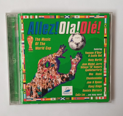 Francia 98 Cd Música Original Del Mundial De Fútbol 