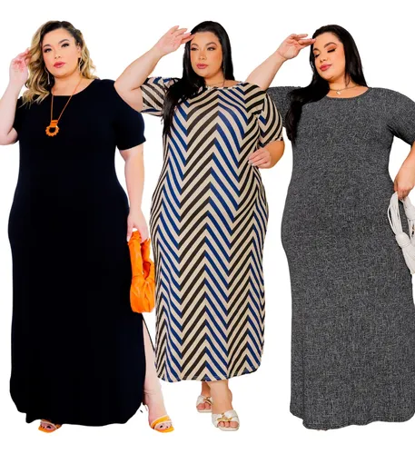 Lindos vestidos plus size 2025