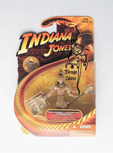 Figura Indiana Jones Kingdom Ugha Warrior 10cm Brujostore