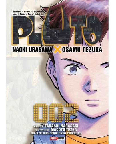 Panini Manga Pluto N.2, De Naoki Urazawa. Serie Pluto, Vol. 2. Editorial Panini, Tapa Blanda En Español, 2022