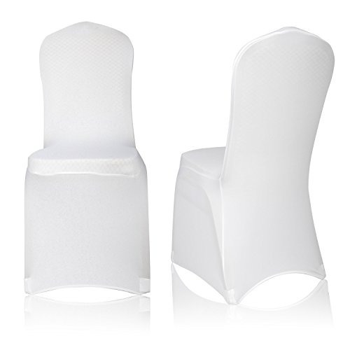Cubre Sillas Blancas Impermeables (10 Unidades)