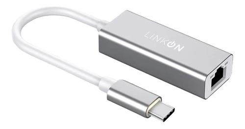 Adaptador Usb C A Rj45 Gigabit Lan Ethernet 10/100/1000mbps