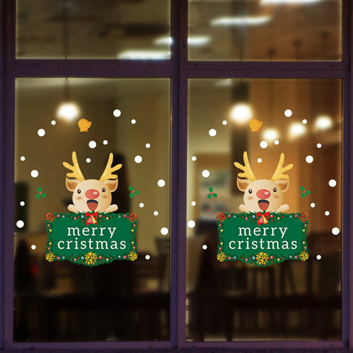 2 Pegatinas De Pared Con Forma De Corona De Navidad Para Ven