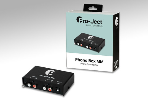 Imagen 2 de 3 de Phono Box Mm Project Audio Preamp Tornamesa Phono Audiotecna