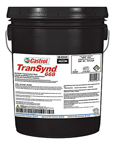 Aceite Transmisión Castrol Transynd 668, 5 Galones