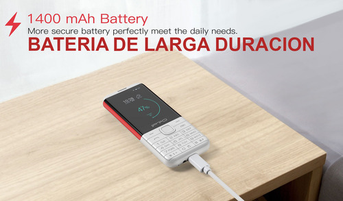 Celular Para Mayores Teclas Y Pantalla Grande 4g Ipro K3 Mp3 Negro