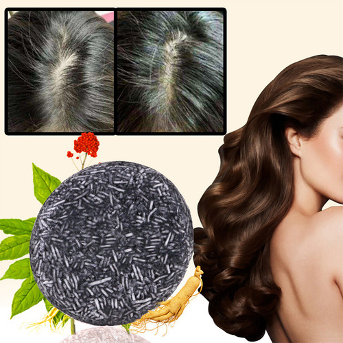 Shampoo Hair Hair Bar Soap Grey Hair Coverage Grey Reverse B