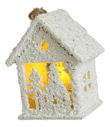 2 Casa De Nieve Navideña, Adorno Navideño Para Estilo A