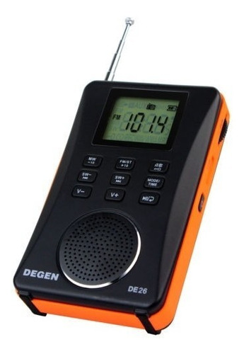 Rádio Degen De26 Am Fm Stéreo Sw Dsp Digital Receiver Mp3