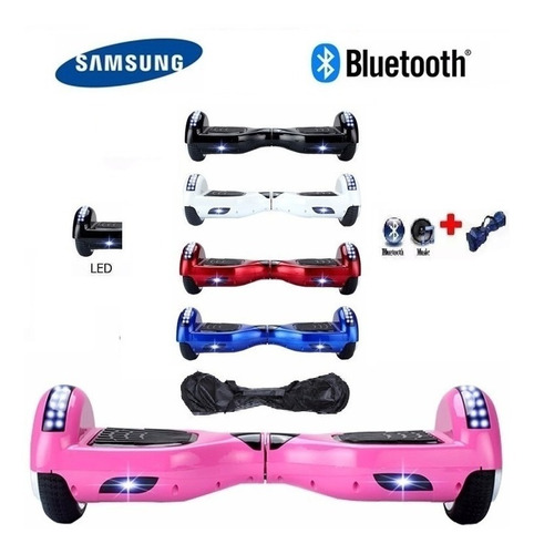 Skate Overbord Bluetooth+bolsa+bateria Samsung C/nota Fiscal