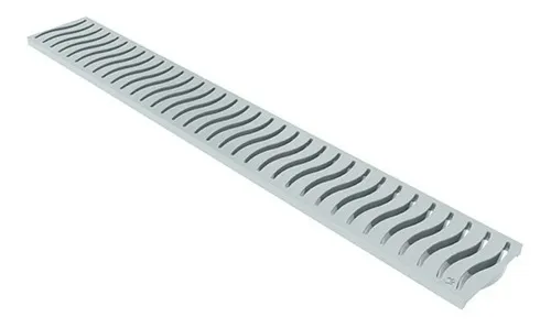 comprar Rejilla de desagüe lineal blanca de 50 cm