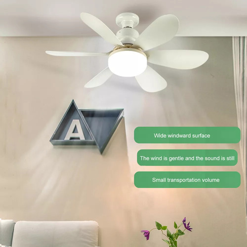 Lámpara De Ventilador De Techo Led De 40 Vatios Con Control