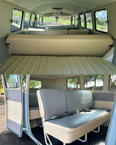 Volkswagen Kombi Corujinha Modelo 1959 Vw 1600 Safari Window