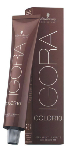  Igora Color10 Tinta De Cabelo Coloração Schwarzkopf 60ml Tom 7-1 Louro Médio