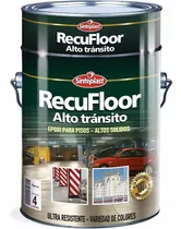 Comprar Pintura Epoxi Pisos Alto Tránsito Recufloor Rojo X 4 Lt