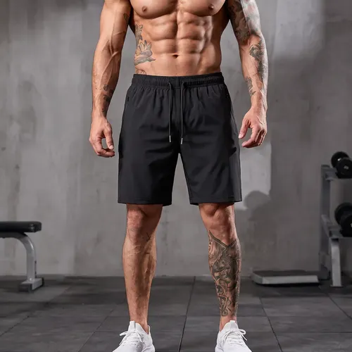 Short Masculino Bermuda Esportiva Slim Fit Secagem Rapida