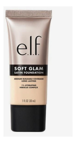 Base E.l.f Soft Glam Satin Foundation 12 Fair Warm Trés Clair Chaud