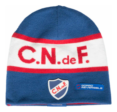 Gorro De Lana Nacional Reversible