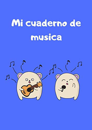 Cuaderno De Pentagramas Para Niños: Cuaderno De Musica Pauta