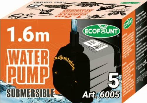 Ecofount 6005 Bomba Agua 800 L/h 1.60m 13w