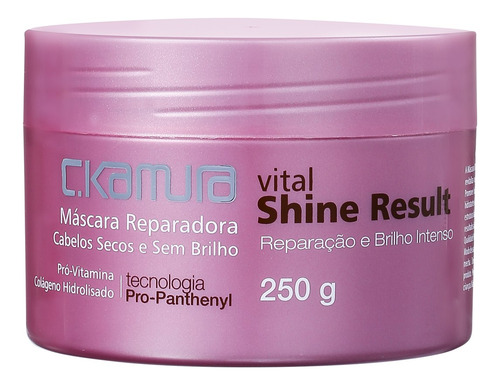 C.kamura Vital Miracolous Tr- Máscara De Tratamento 250g Blz