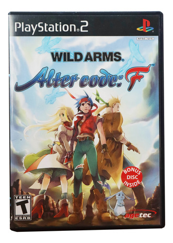 Wild Arns Alter Code F Ps2 Completo Original (leia) (Usado)