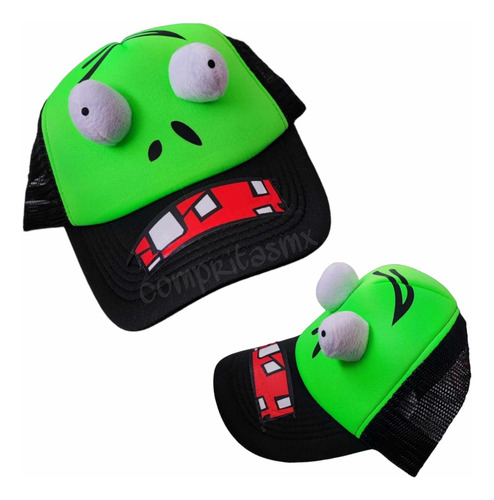 Gorra Zombi Contra Plantas 3d Ajustable 