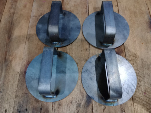 Imagen 2 de 6 de Smasher Para Hamburguesas De 14cm X3,2mm Excelente Calidad.