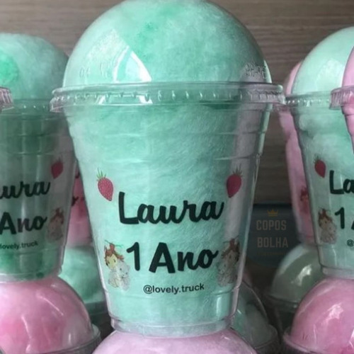 500 Copo Bolha 360 Ml 9,8cm Ultra Transparente E Rígido