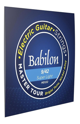Juego De Cuerdas Para Guitarra Eléctrica Nickel Alloy 9-42