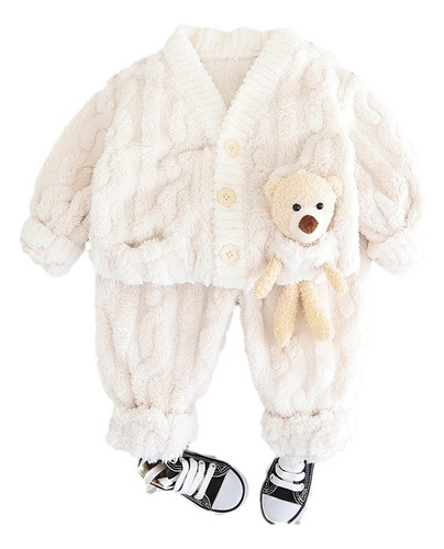 Conjunto De Pijama De Invierno Para Niños De Dos Piezas Engr