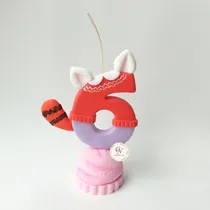 Comprar Vela Temática, Turning Red, Cumpleaños, Adornos Para Tortas