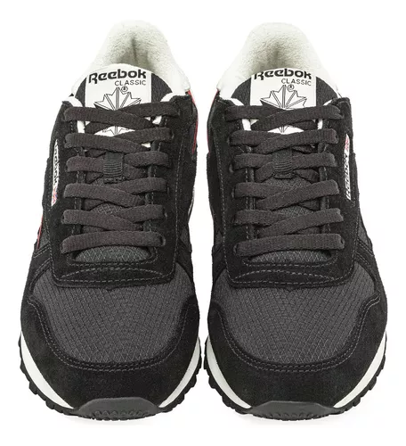 Zapatillas Reebok Classic Leather Core Negra, Solo Deportes