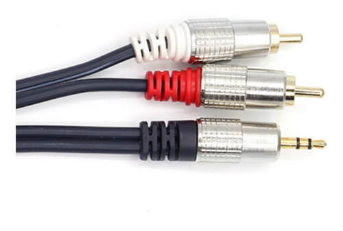 Cabo De Audio Starcable P2 X 2 Rca Plug Metal 3 Metros